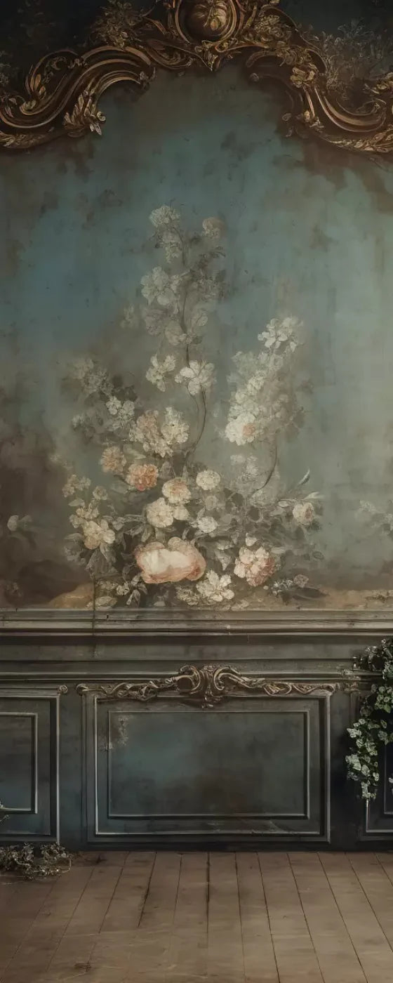 Old Masters Room Vi 8’X20’ Ultracloth (96 X 240 Inch) Backdrop