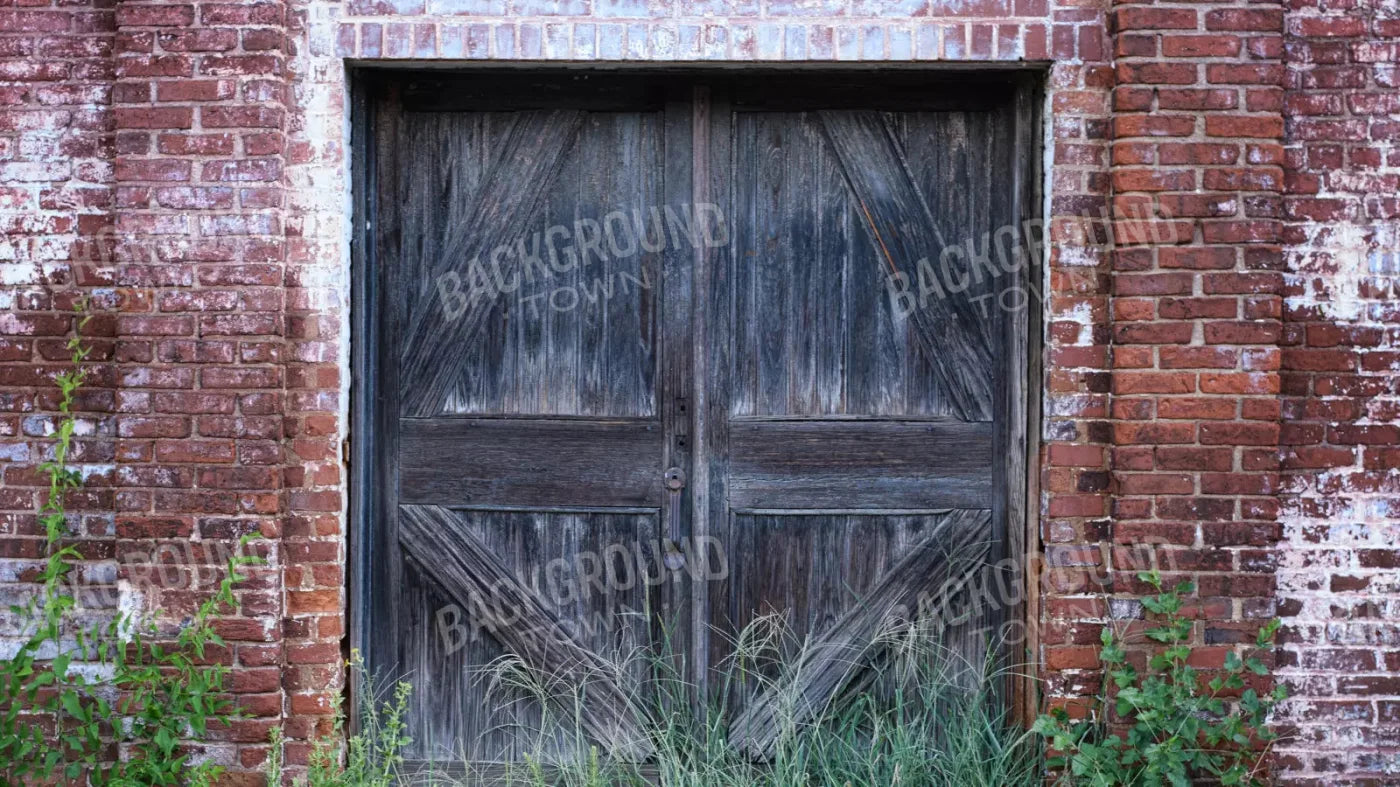 Old Mill Door 14X8 Ultracloth ( 168 X 96 Inch ) Backdrop