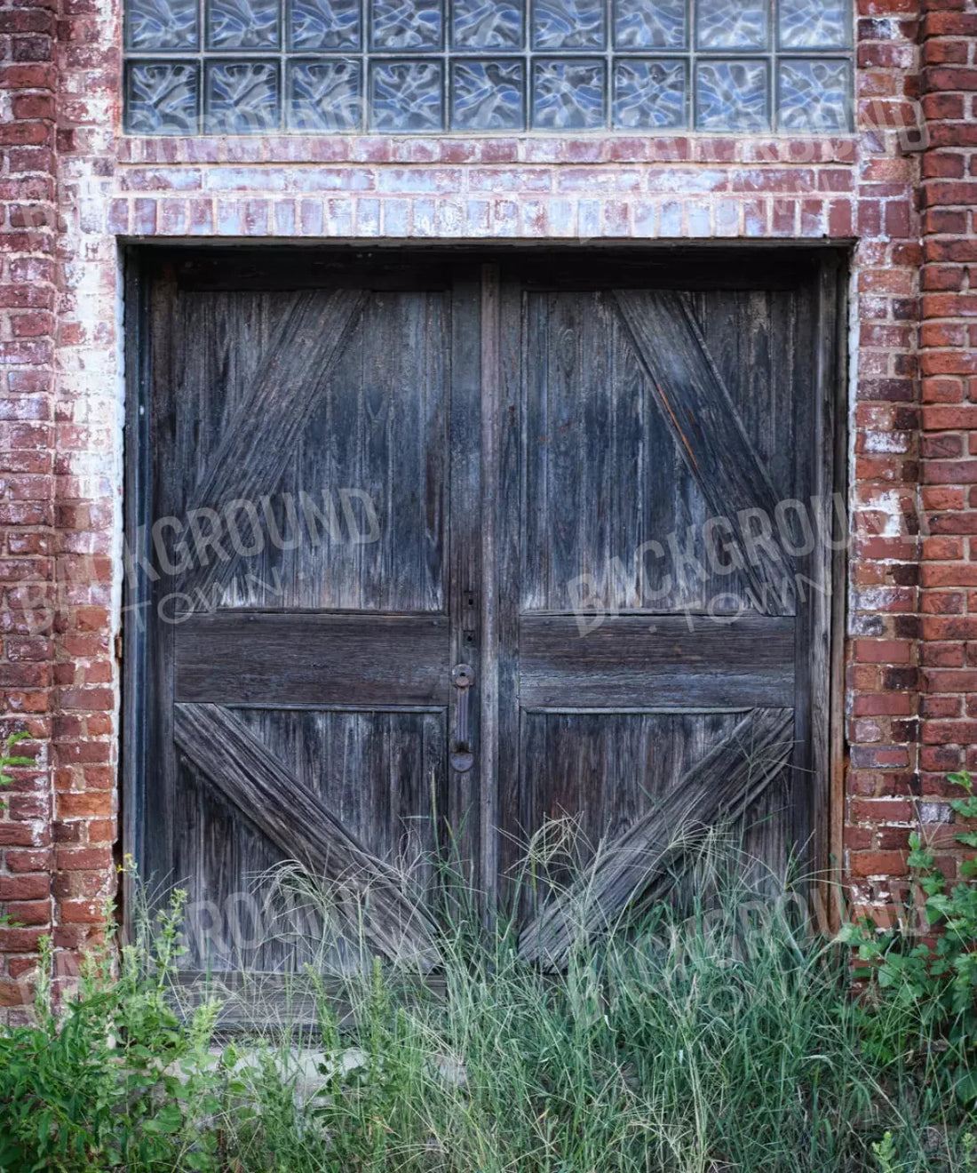 Brown Brick and Stone Backdrop for Photography