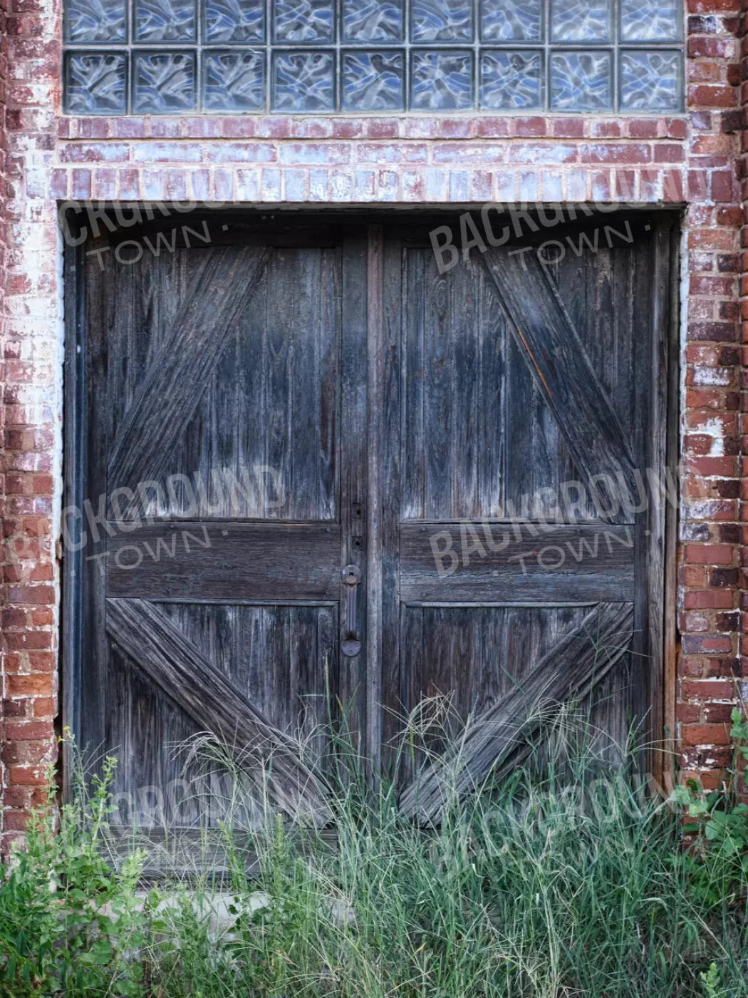 Old Mill Door 5X7 Ultracloth ( 60 X 84 Inch ) Backdrop