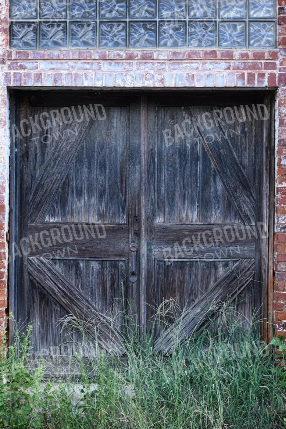Old Mill Door 5X8 Ultracloth ( 60 X 96 Inch ) Backdrop