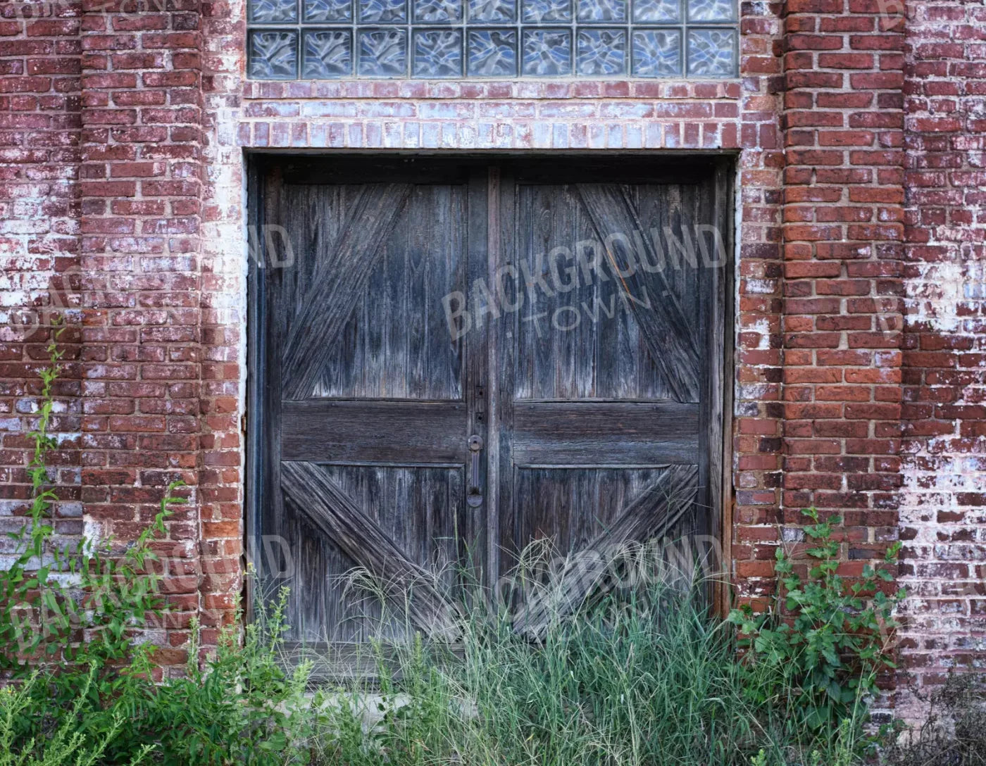 Old Mill Door 8X6 Fleece ( 96 X 72 Inch ) Backdrop