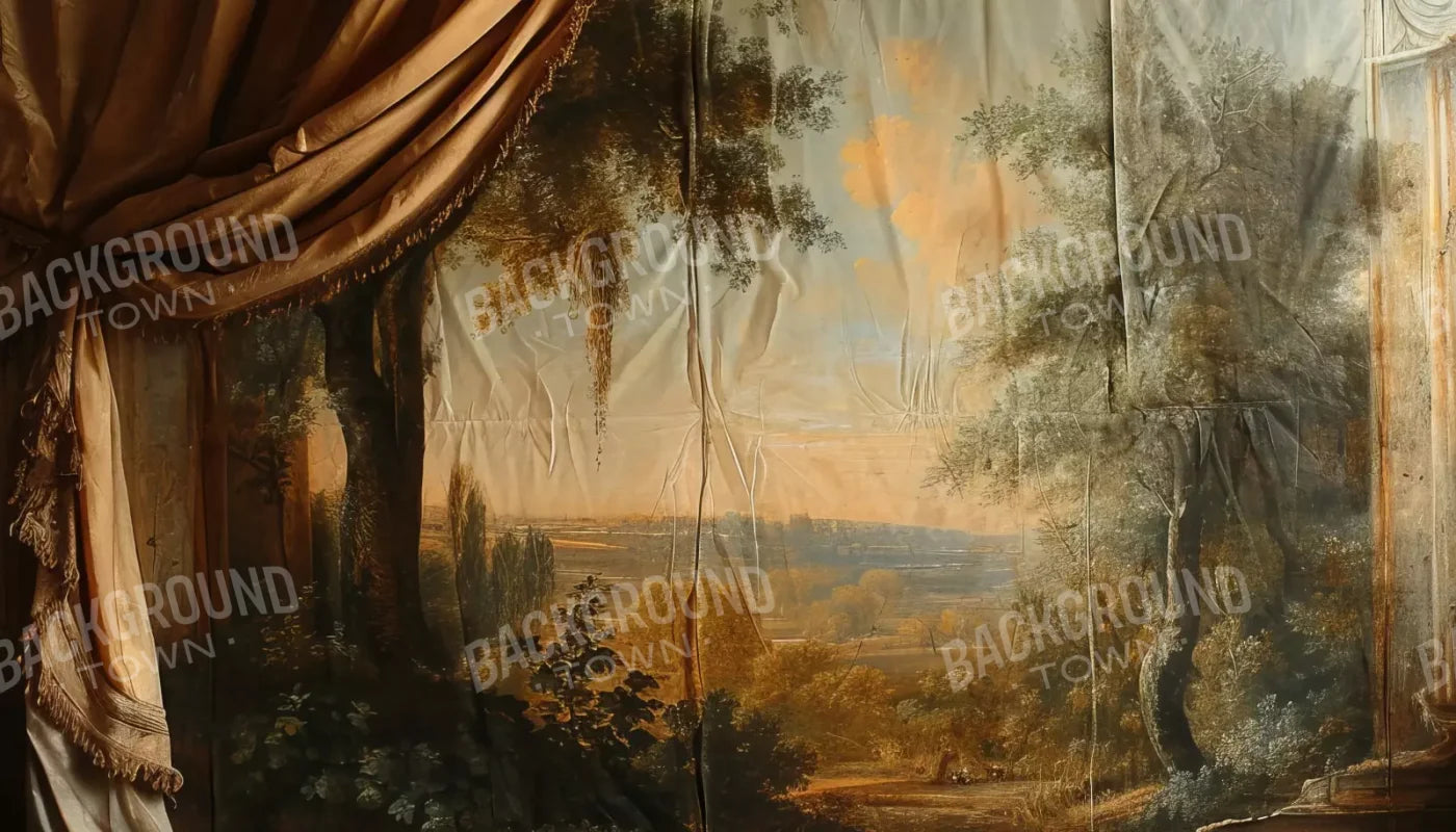 Old Painted Drape 14’x8’ UltraCloth (168 x 96 inch) Backdrop