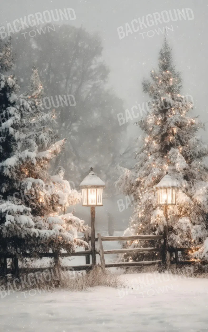 Old Time Christmas 5’x8’ UltraCloth (60 x 96 inch) Backdrop
