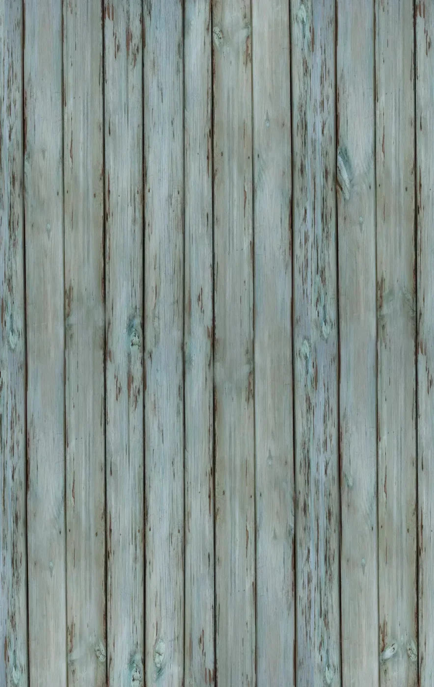 Old Wood Blue Floor 10X16 Ultracloth ( 120 X 192 Inch ) Backdrop