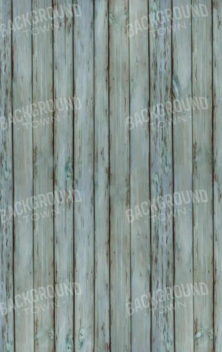 Old Wood Blue Floor 10X16 Ultracloth ( 120 X 192 Inch ) Backdrop
