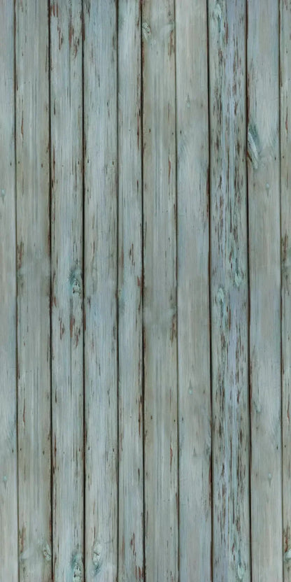 Old Wood Blue Floor 10X20 Ultracloth ( 120 X 240 Inch ) Backdrop