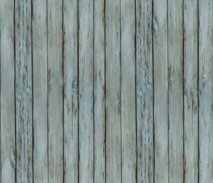 Old Wood Blue Floor 12X10 Ultracloth ( 144 X 120 Inch ) Backdrop