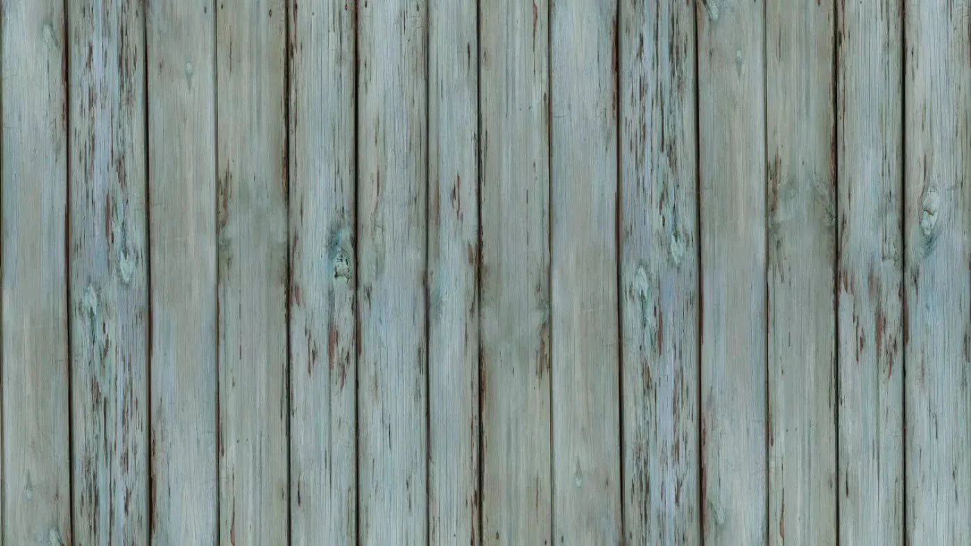 Old Wood Blue Floor 14X8 Ultracloth ( 168 X 96 Inch ) Backdrop