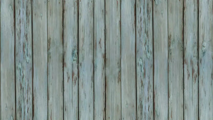 Old Wood Blue Floor 14X8 Ultracloth ( 168 X 96 Inch ) Backdrop