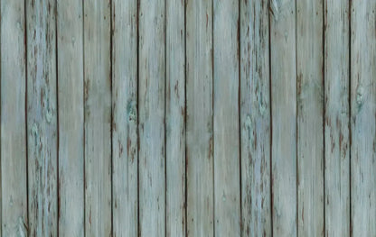 Old Wood Blue Floor 16X10 Ultracloth ( 192 X 120 Inch ) Backdrop