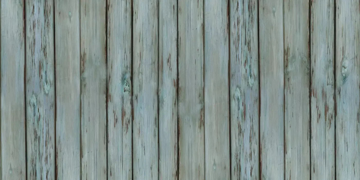 Old Wood Blue Floor 20X10 Ultracloth ( 240 X 120 Inch ) Backdrop