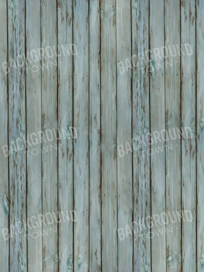 Old Wood Blue Floor 5X68 Fleece ( 60 X 80 Inch ) Backdrop