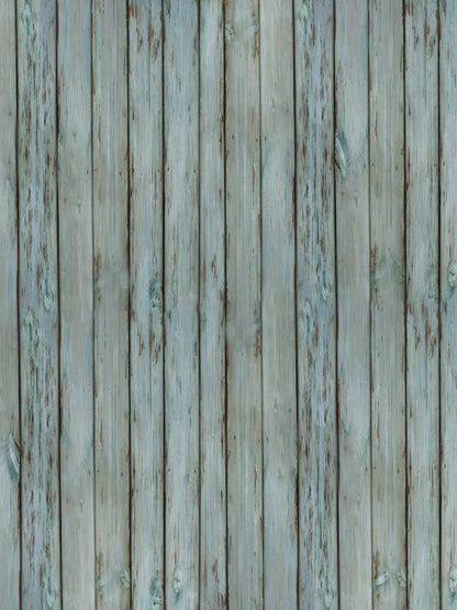 Old Wood Blue Floor 5X68 Fleece ( 60 X 80 Inch ) Backdrop