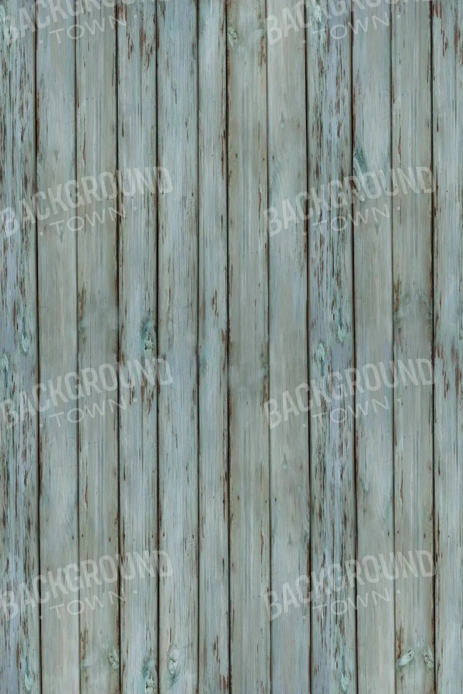 Old Wood Blue Floor 5X8 Ultracloth ( 60 X 96 Inch ) Backdrop