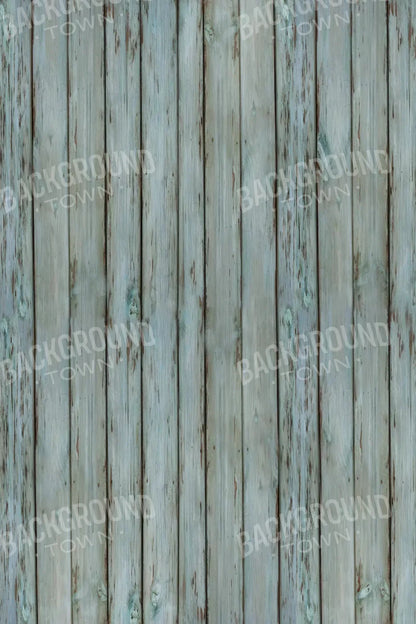 Old Wood Blue Floor 5X8 Ultracloth ( 60 X 96 Inch ) Backdrop