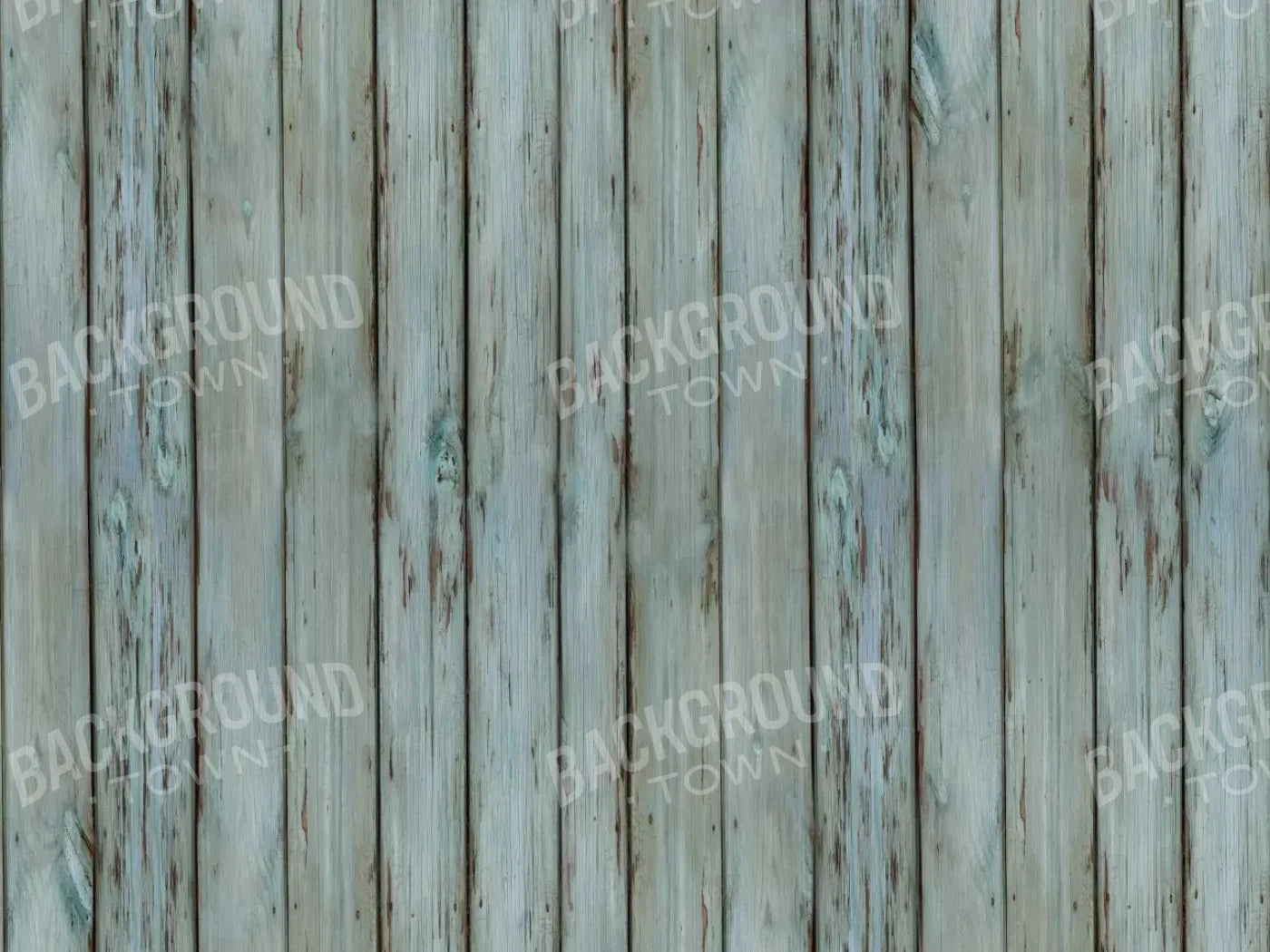 Old Wood Blue Floor 68X5 Fleece ( 80 X 60 Inch ) Backdrop