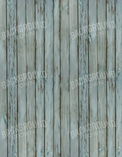 Old Wood Blue Floor 6X8 Fleece ( 72 X 96 Inch ) Backdrop