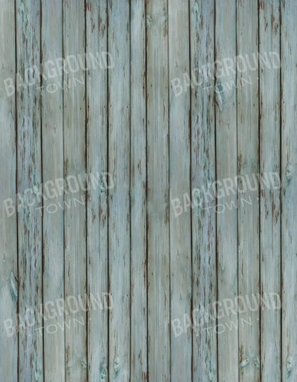 Old Wood Blue Floor 6X8 Fleece ( 72 X 96 Inch ) Backdrop
