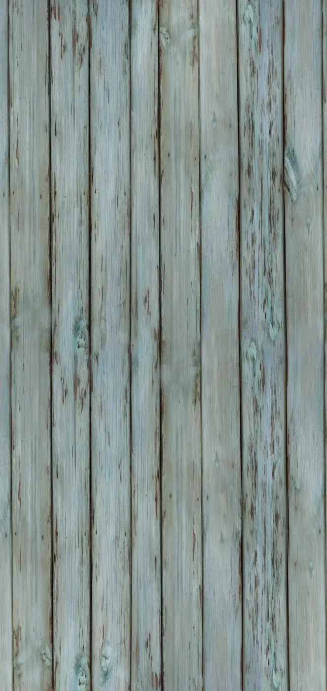Old Wood Blue Floor 8X16 Ultracloth ( 96 X 192 Inch ) Backdrop