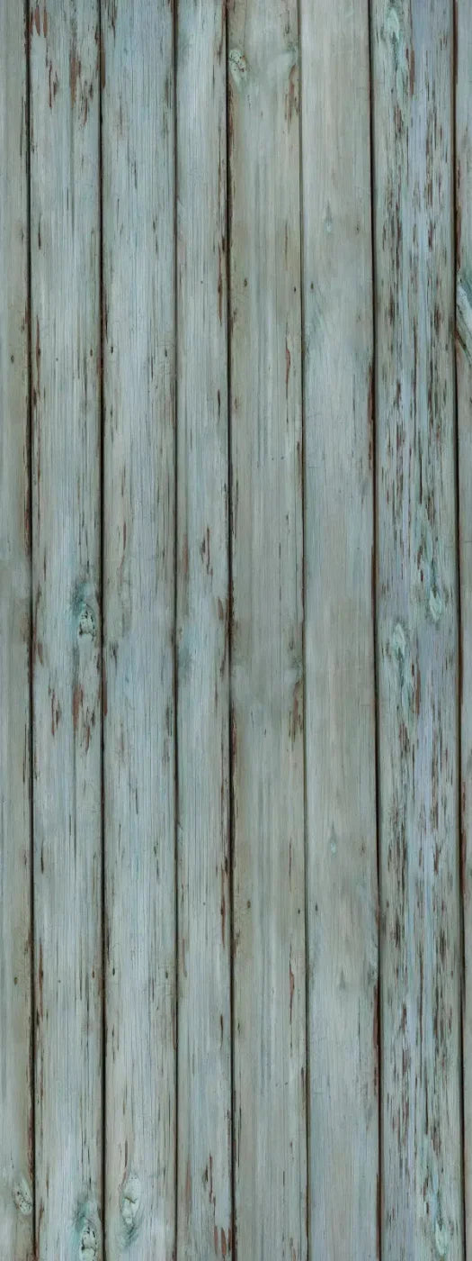 Old Wood Blue Floor 8X20 Ultracloth ( 96 X 240 Inch ) Backdrop