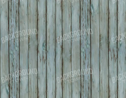 Old Wood Blue Floor 8X6 Fleece ( 96 X 72 Inch ) Backdrop