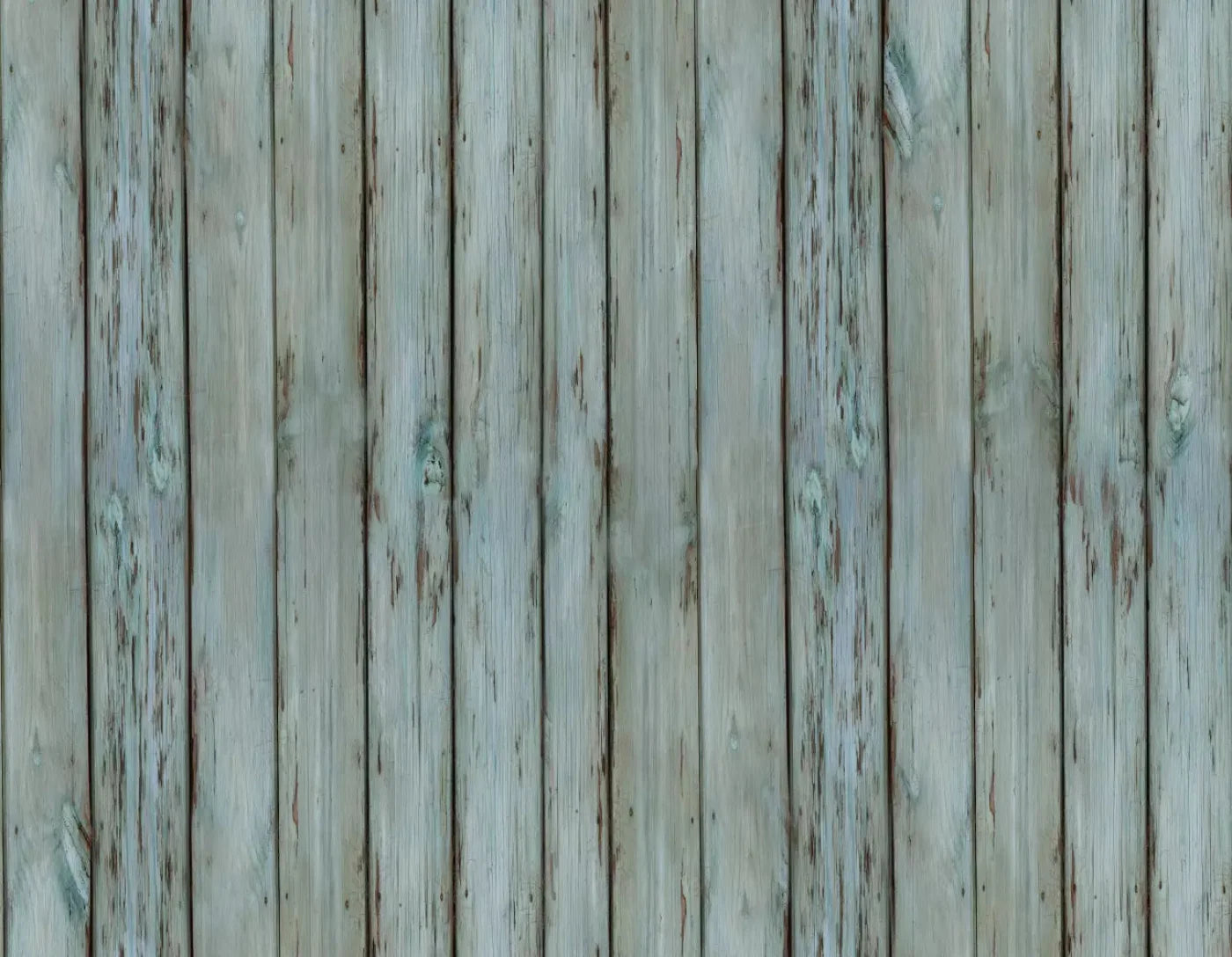 Old Wood Blue Floor 8X6 Fleece ( 96 X 72 Inch ) Backdrop