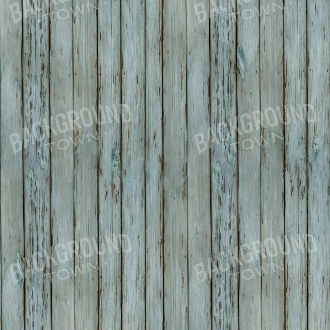 Old Wood Blue Floor 8X8 Fleece ( 96 X Inch ) Backdrop