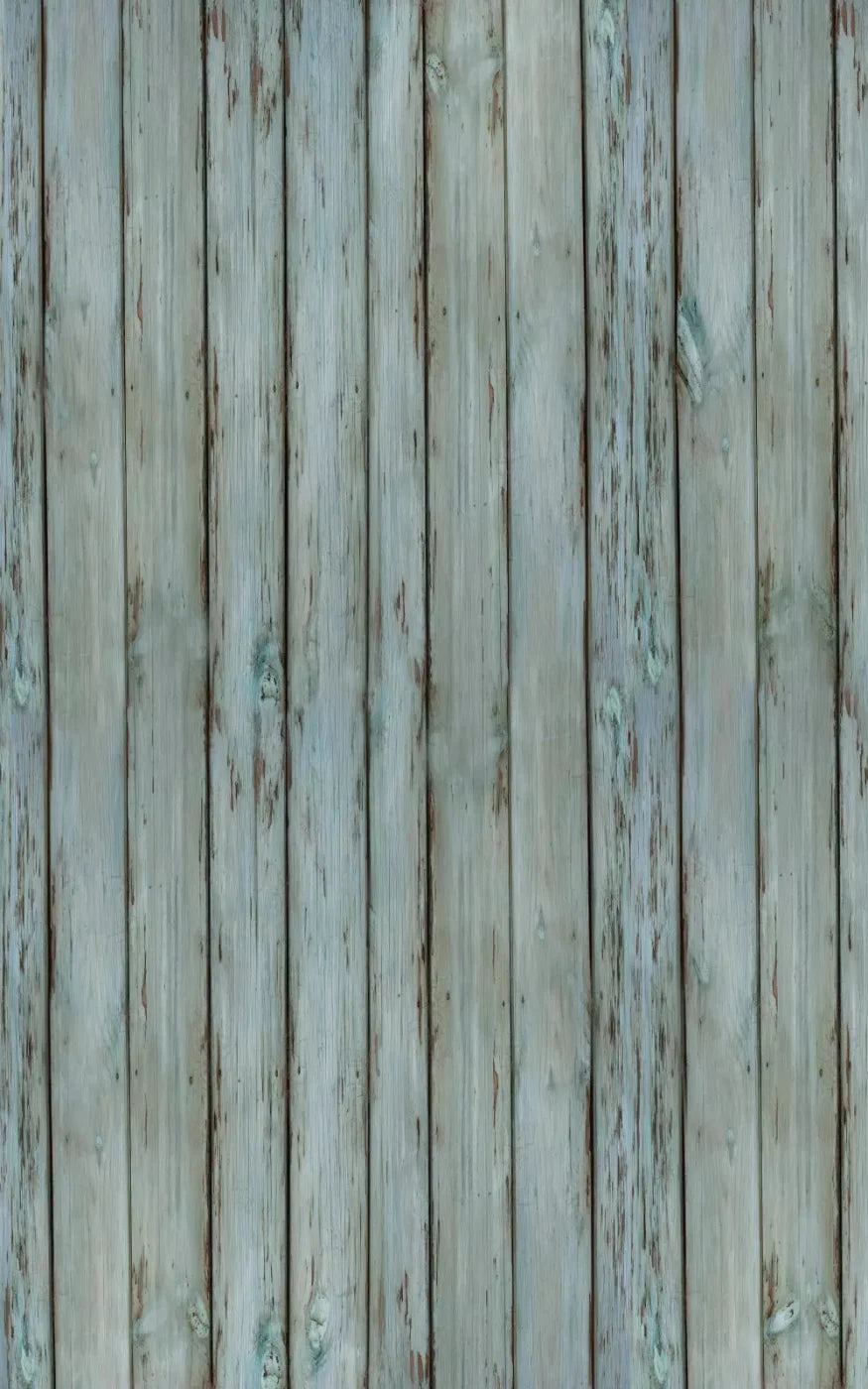 Old Wood Blue Floor 9X14 Ultracloth ( 108 X 168 Inch ) Backdrop