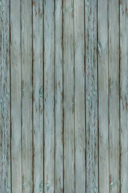 Old Wood Blue Floor Backdrop