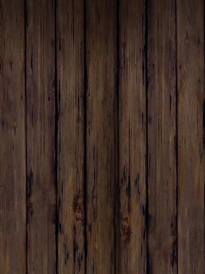 Old Wood Brown Floor 8X10 Fleece ( 96 X 120 Inch ) Backdrop