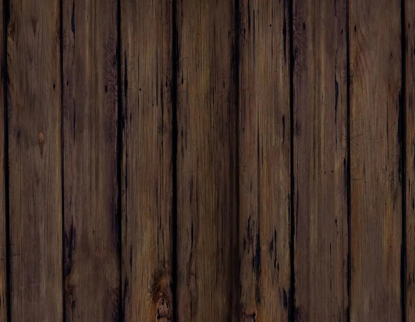 Old Wood Brown Floor 8X6 Fleece ( 96 X 72 Inch ) Backdrop