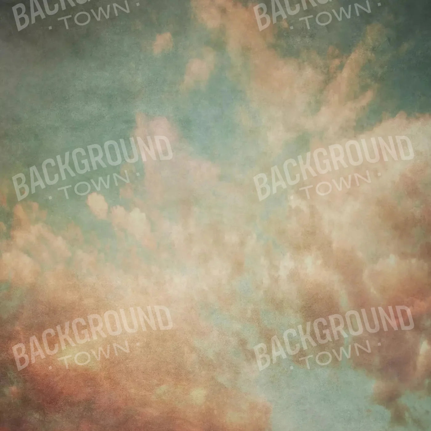 Old World Teal Sky 10X10 Ultracloth ( 120 X Inch ) Backdrop