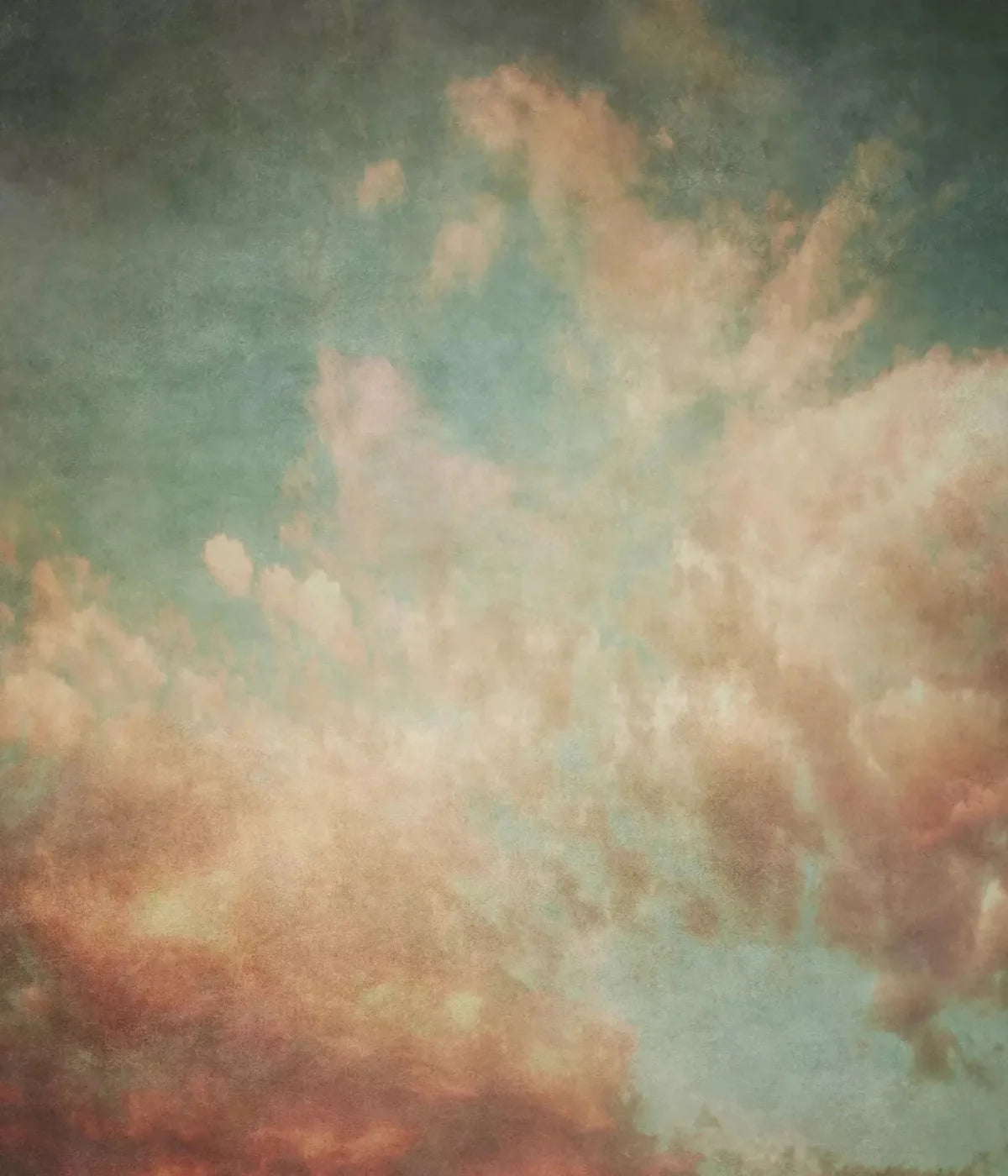 Old World Teal Sky 10X12 Ultracloth ( 120 X 144 Inch ) Backdrop