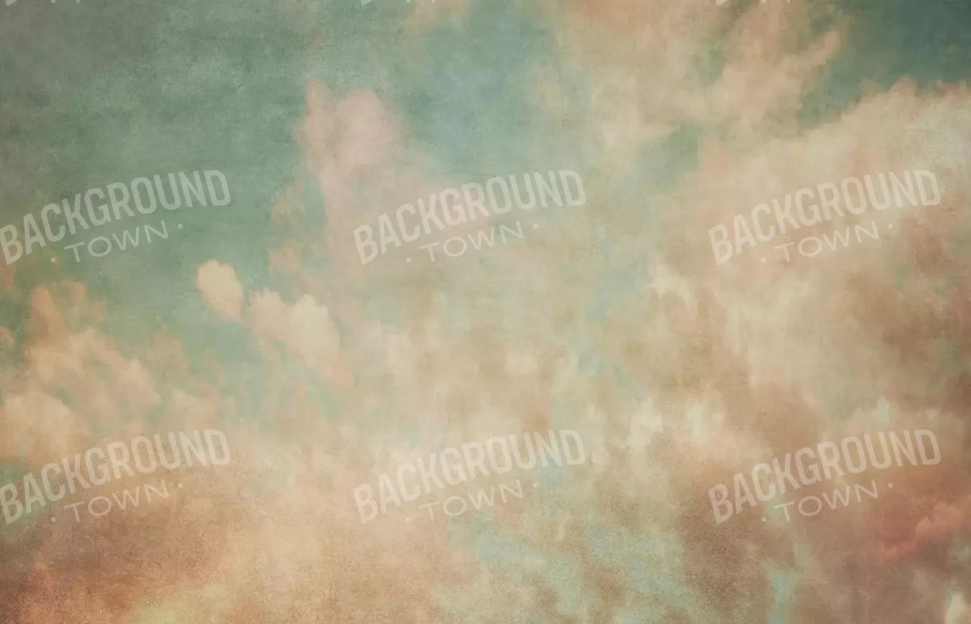 Old World Teal Sky 12X8 Ultracloth ( 144 X 96 Inch ) Backdrop