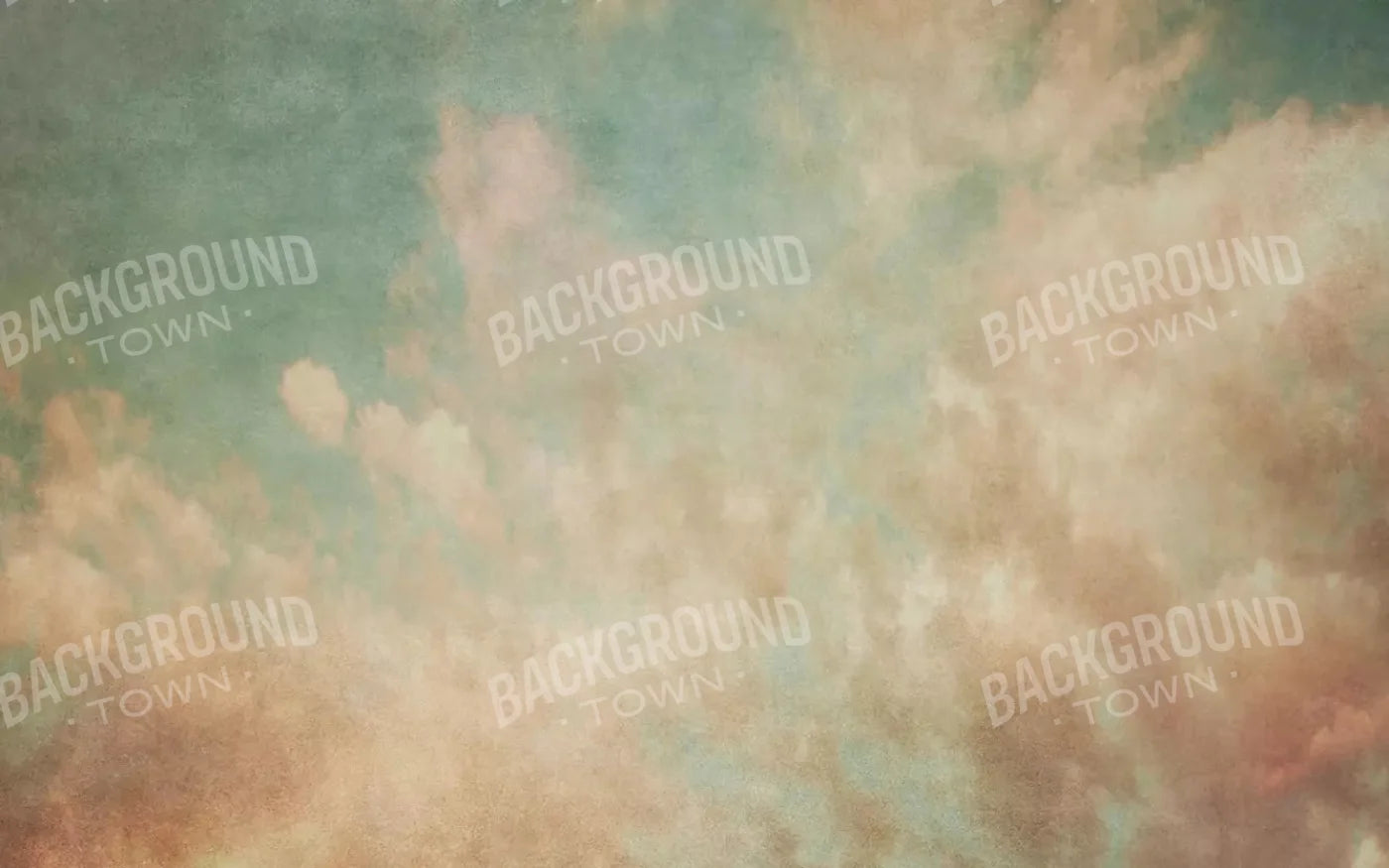 Old World Teal Sky 14X9 Ultracloth ( 168 X 108 Inch ) Backdrop