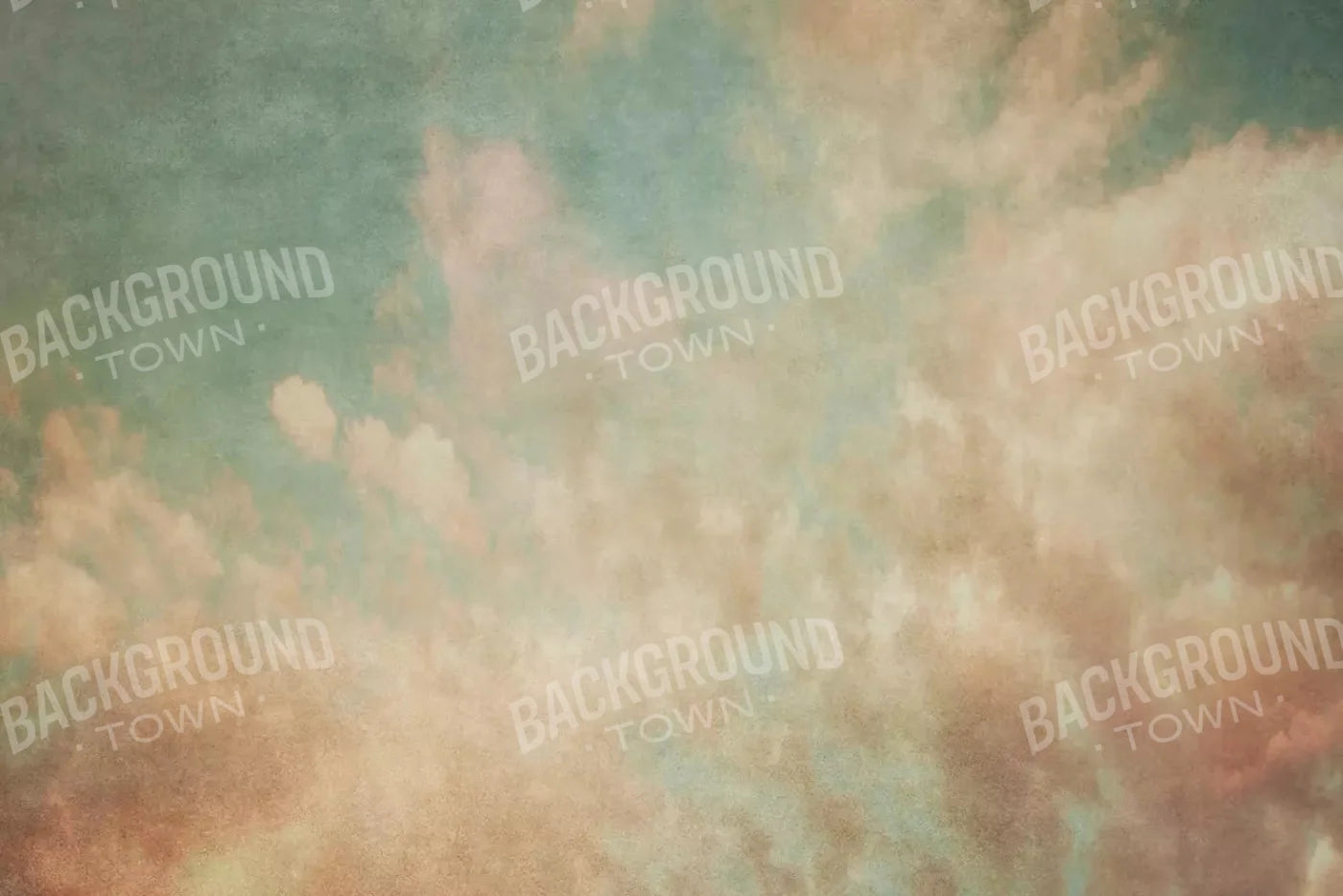 Old World Teal Sky 8X5 Ultracloth ( 96 X 60 Inch ) Backdrop