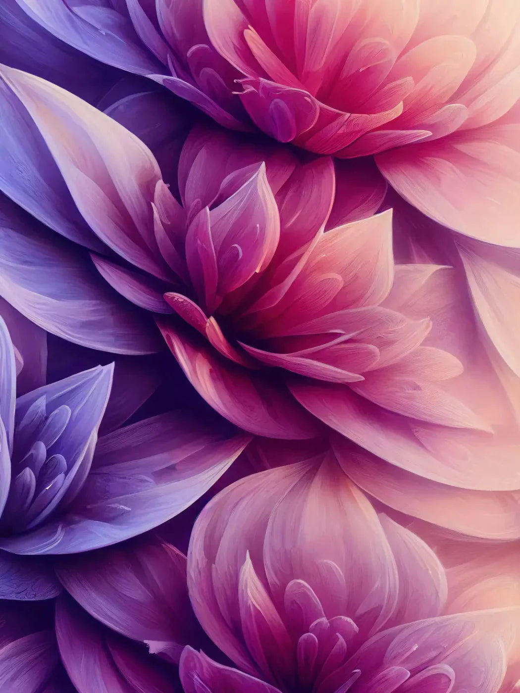 Hombe Petals 5X68 Fleece ( 60 X 80 Inch ) Backdrop