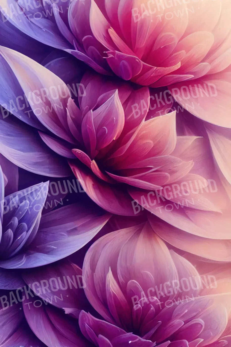 Hombe Petals 5X8 Ultracloth ( 60 X 96 Inch ) Backdrop