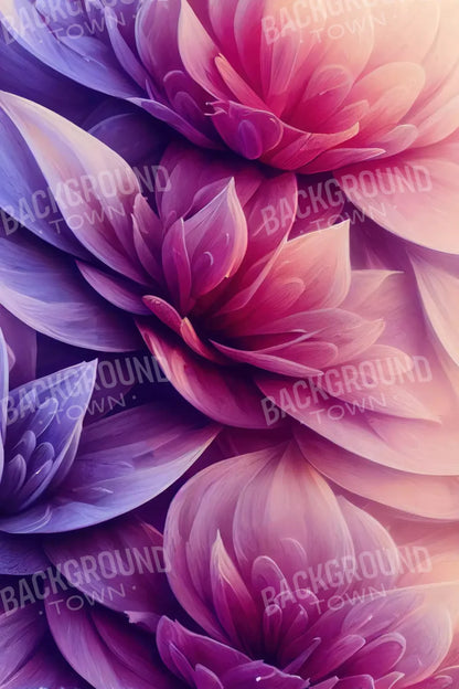 Hombe Petals 5X8 Ultracloth ( 60 X 96 Inch ) Backdrop