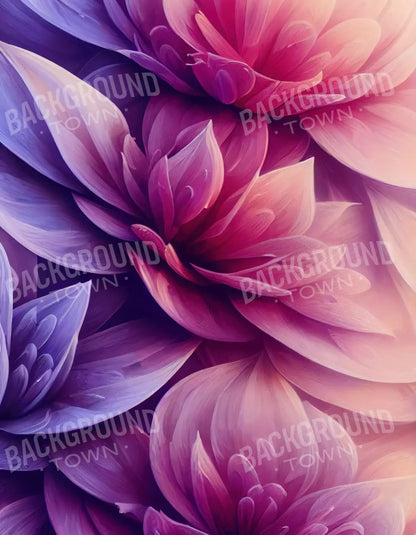 Hombe Petals 6X8 Fleece ( 72 X 96 Inch ) Backdrop