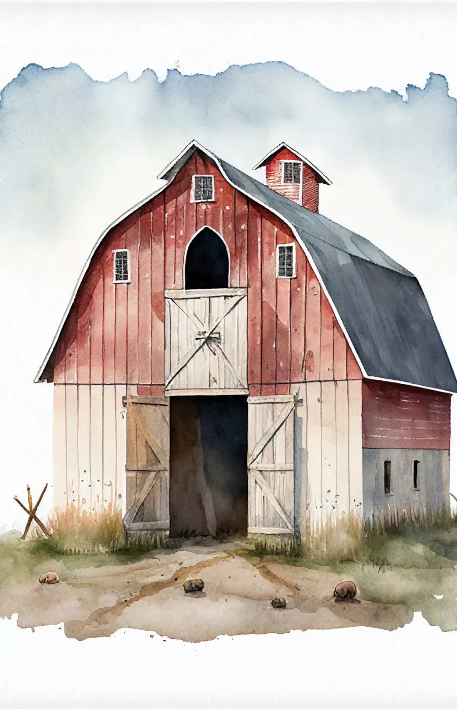 On The Farm 8X12 Ultracloth ( 96 X 144 Inch ) Backdrop