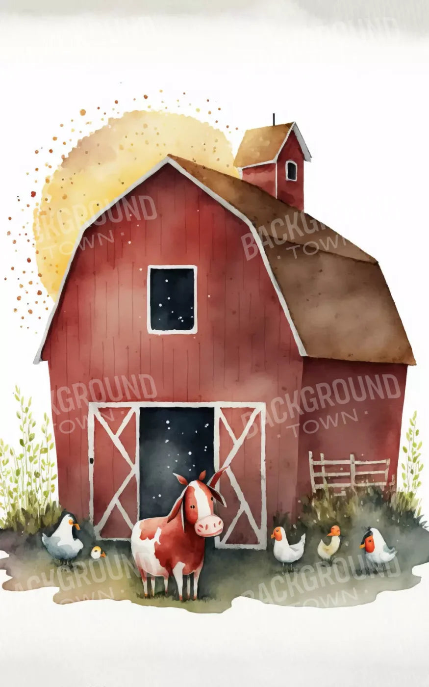 On The Farm Ll 9X14 Ultracloth ( 108 X 168 Inch ) Backdrop