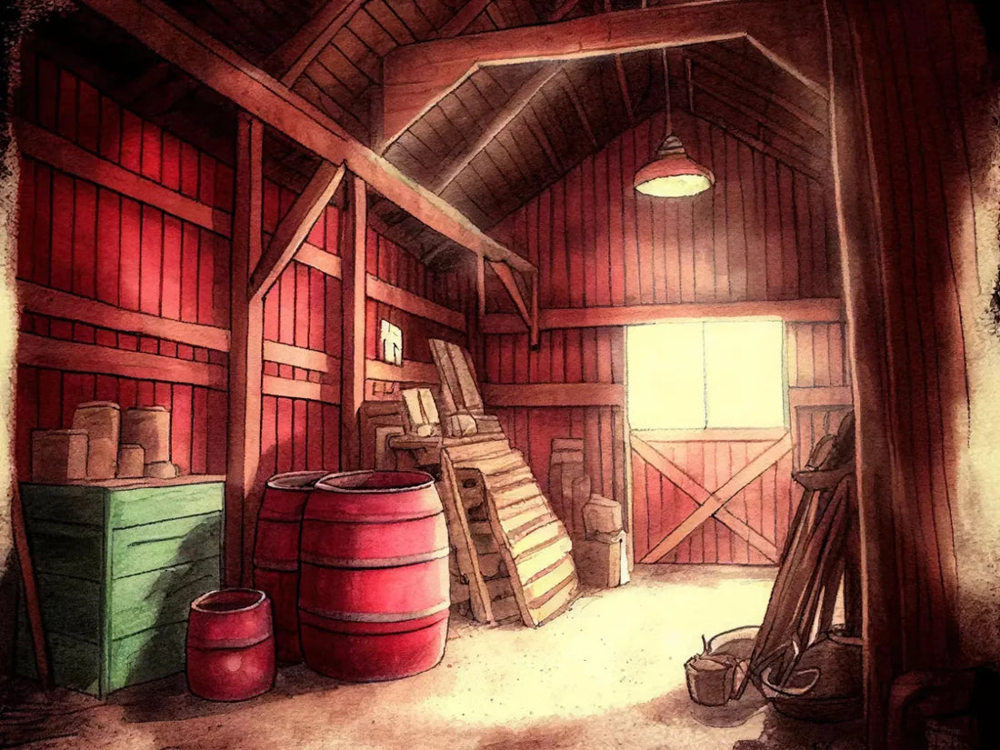 On The Farm Life 68X5 Fleece ( 80 X 60 Inch ) Backdrop