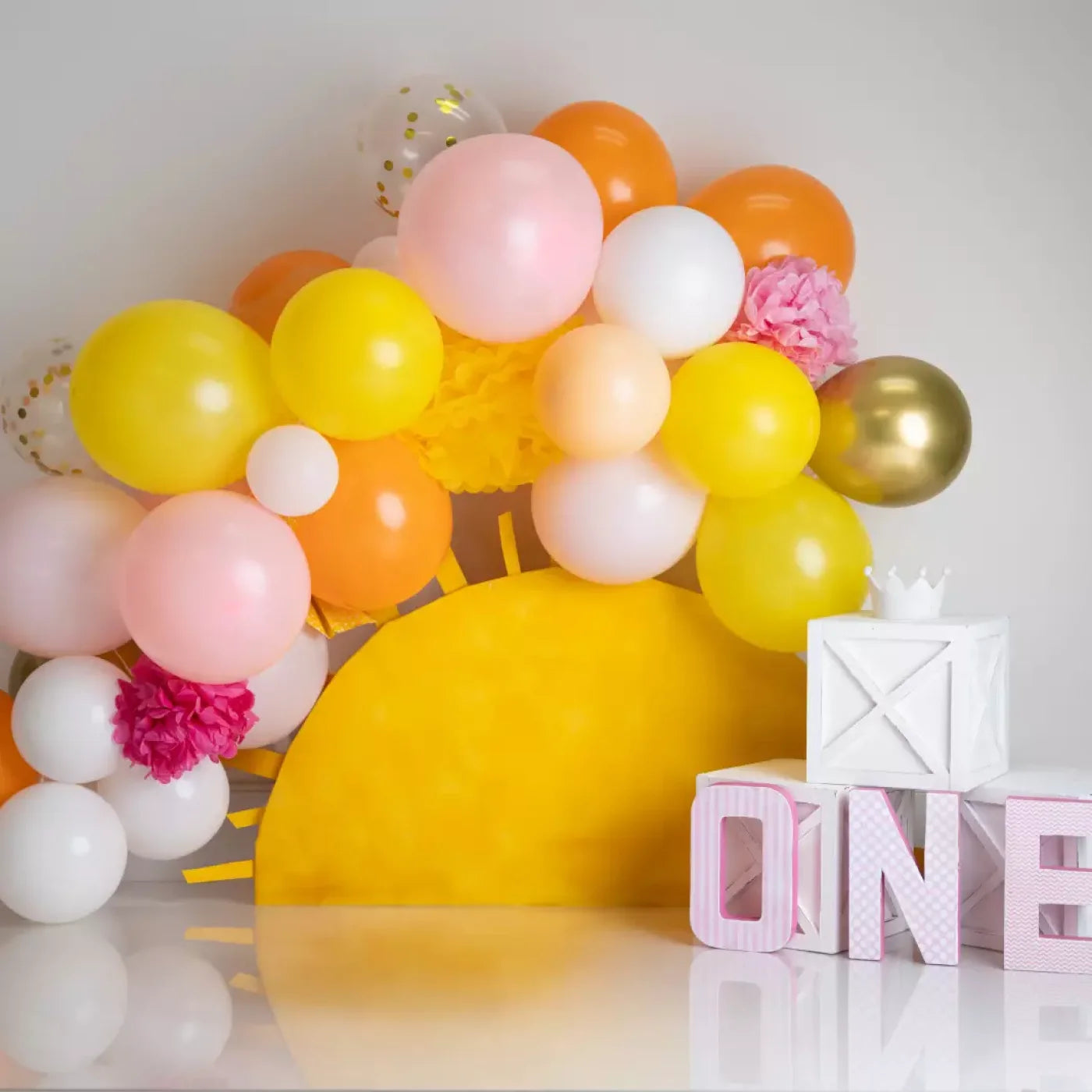 One In The Sun 8’X8’ Fleece (96 X Inch) Backdrop