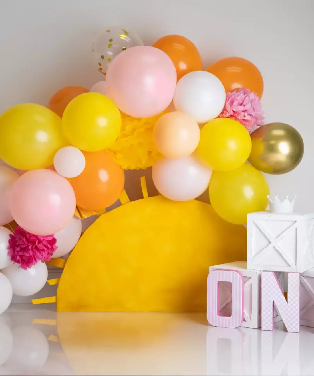 Party, Yellow  Backdrop for Photography