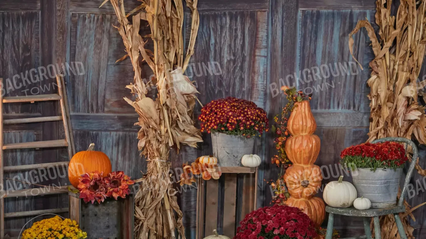 Pumpkin Patch 14X8 Ultracloth ( 168 X 96 Inch ) Backdrop