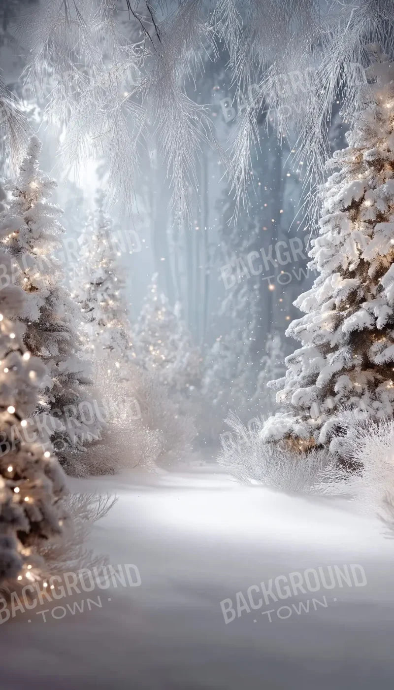 Opening In The Winter Pines 8’x14’ UltraCloth (96 x 168 inch) Backdrop