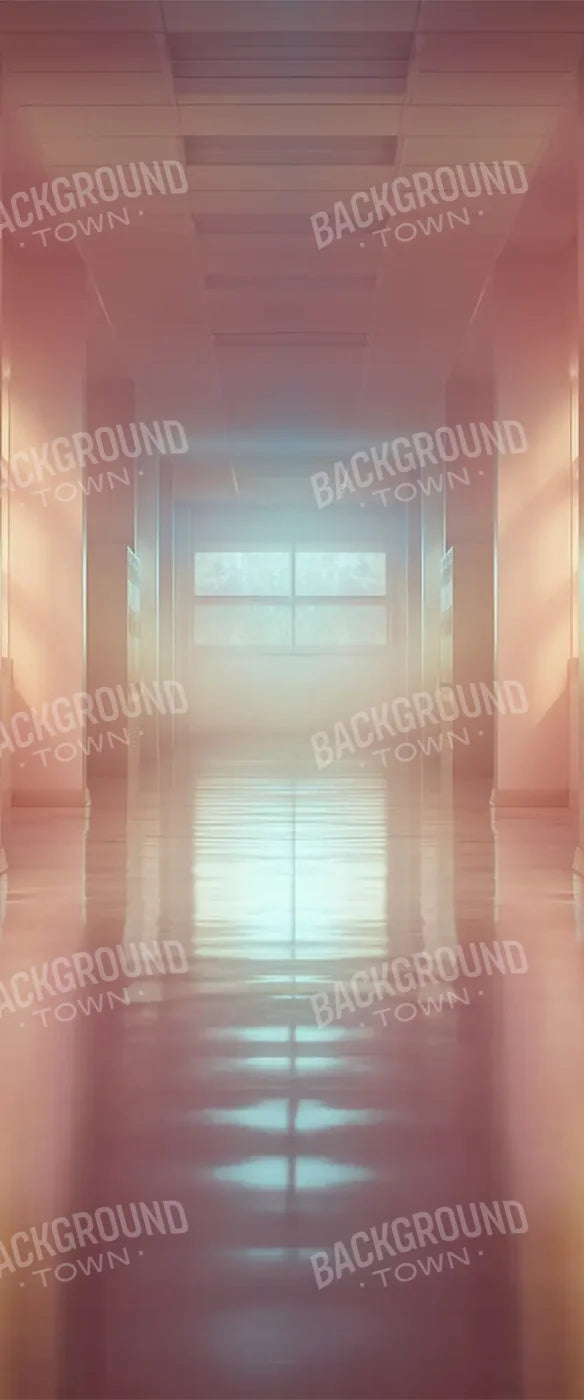 Orange And Pink Pastel Lockers 5’x12’ UltraCloth for Westcott X-Drop (60 x 144 inch) Backdrop