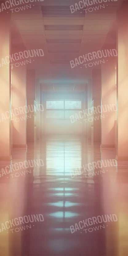 Orange And Pink Pastel Lockers 8’x16’ UltraCloth (96 x 192 inch) Backdrop